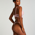 Kaiden High Leg Thong, Pink