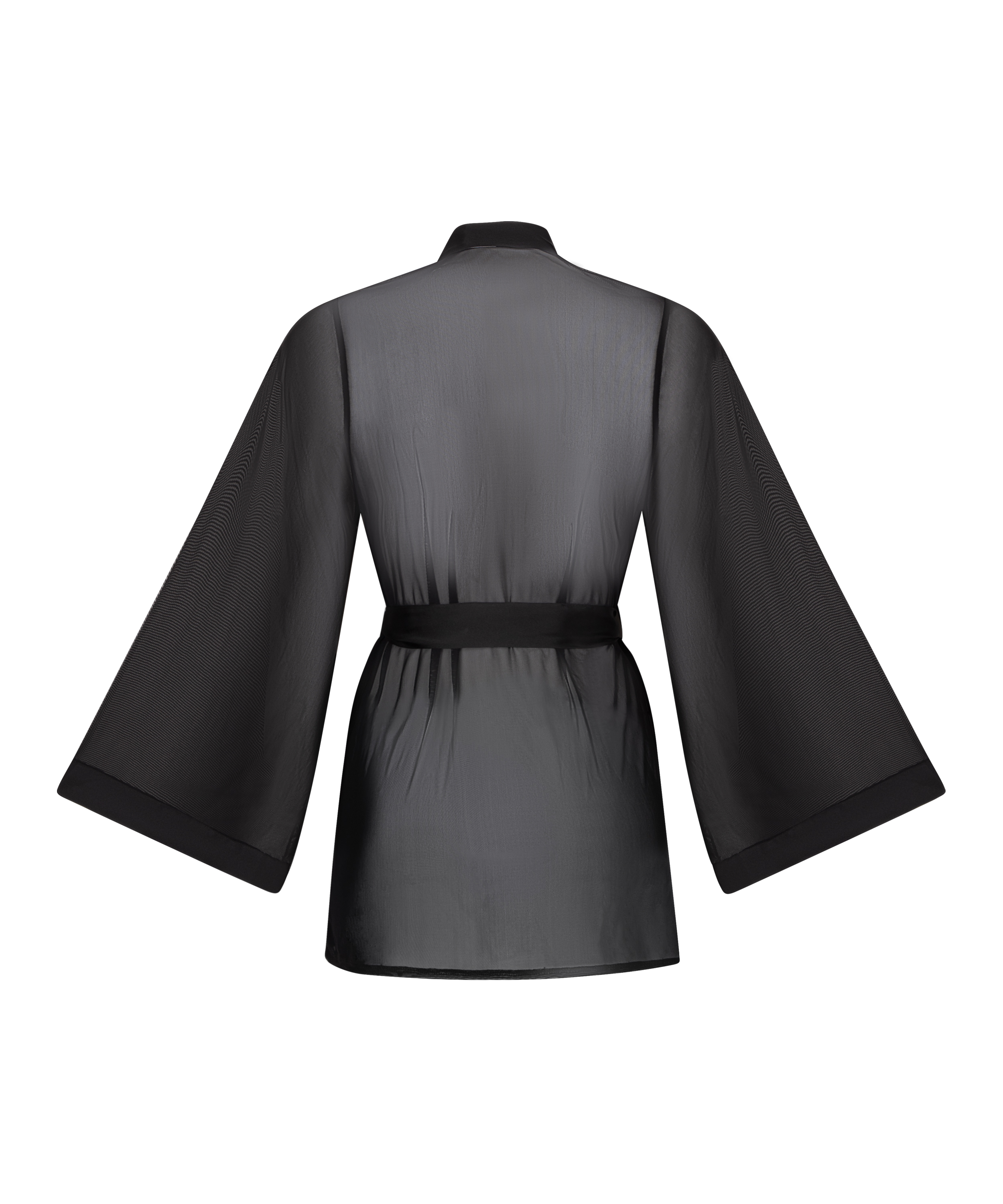 Maxime Tulle Kimono, Black, main