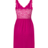 Nora Lace Slip Dress, Pink