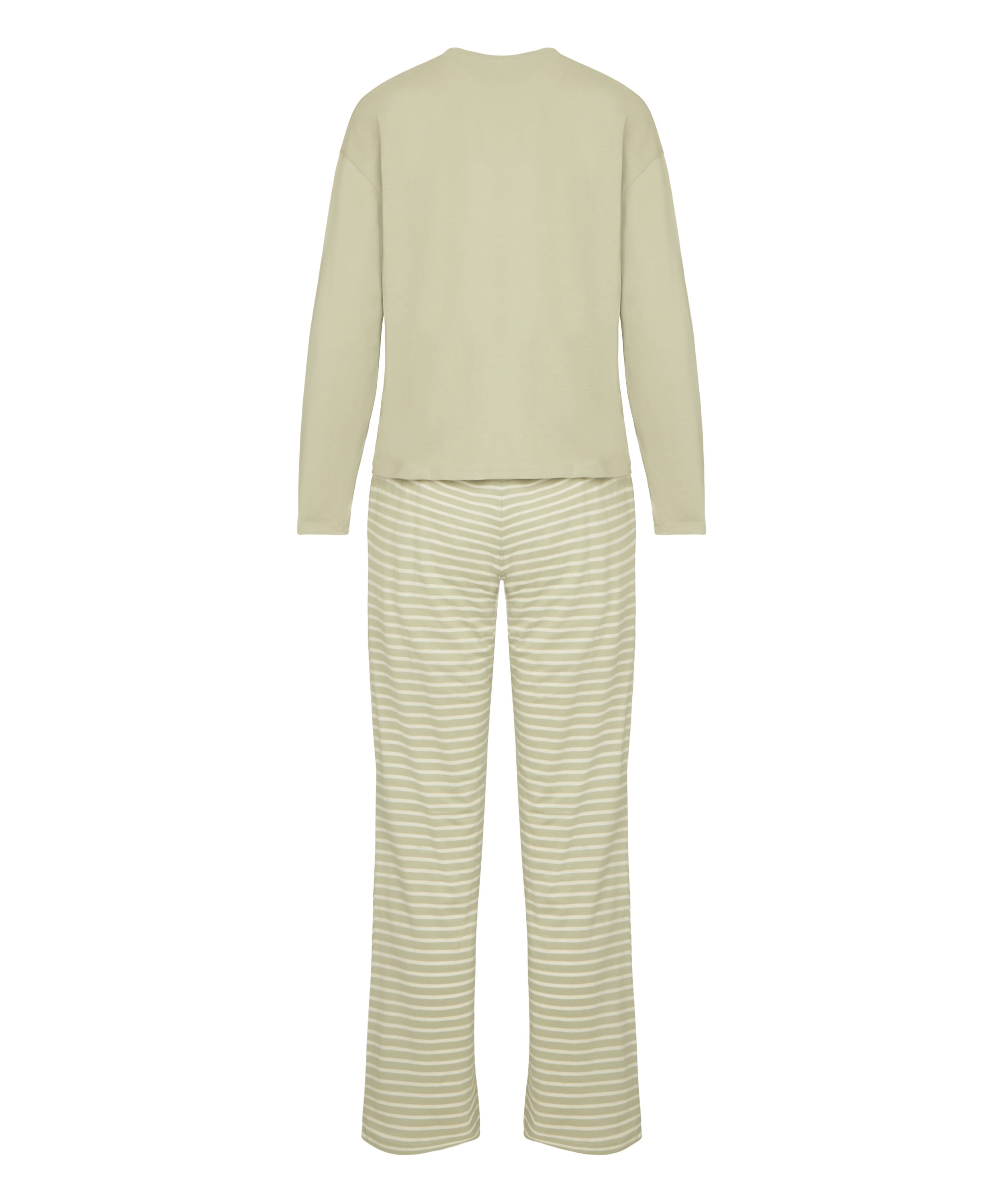Pyjamaset Cotton , Green, main