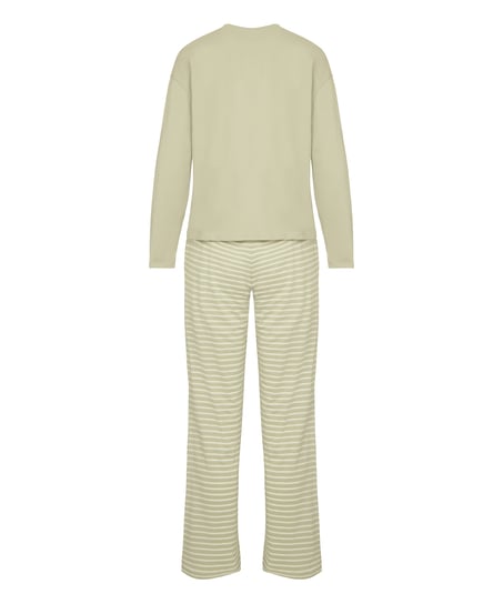 Pyjamaset Cotton , Green