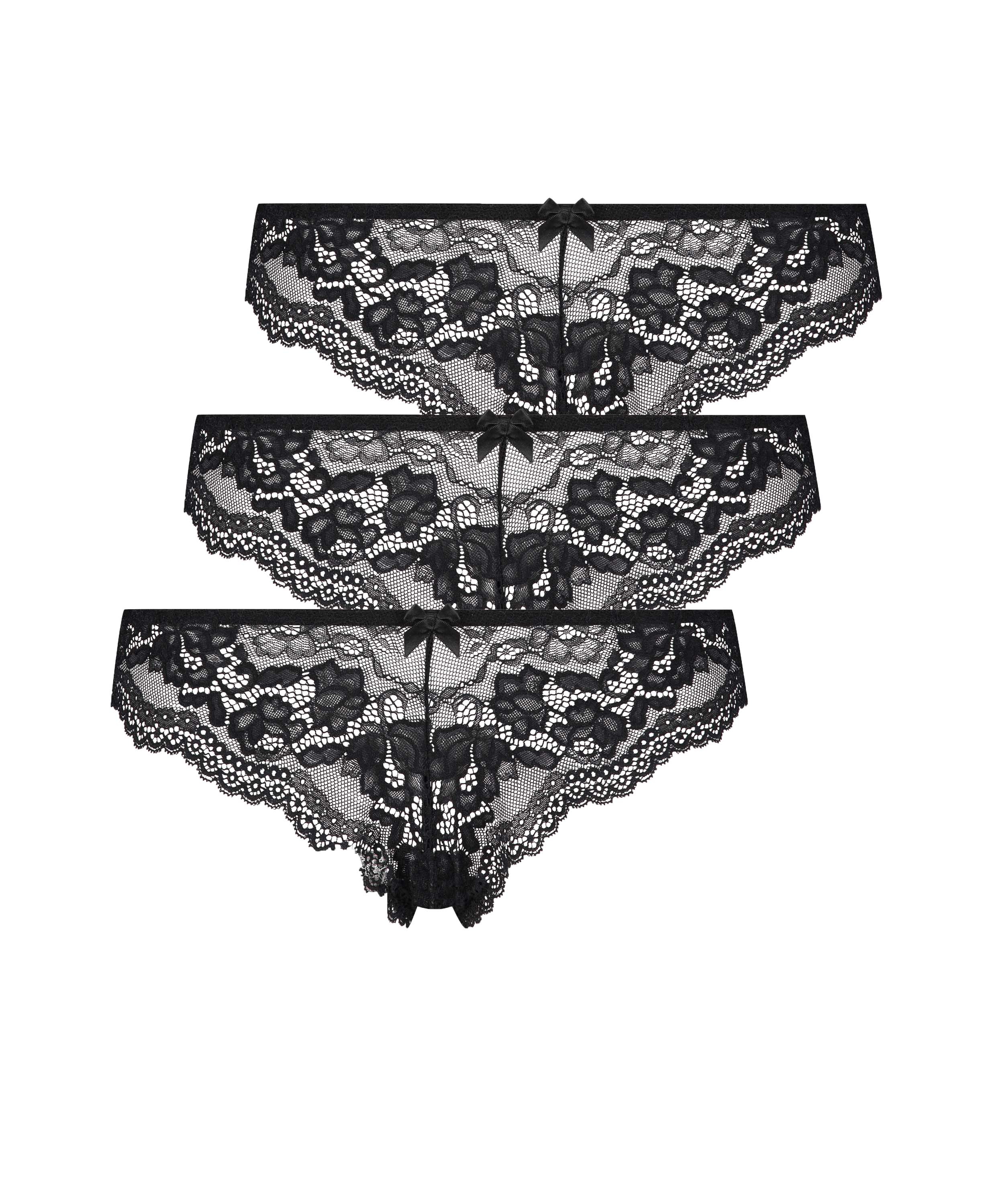 3-pack Chelsea Brazilian, Black, main