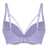 Adele Padded Underwired  Push-Up Bra, Purple