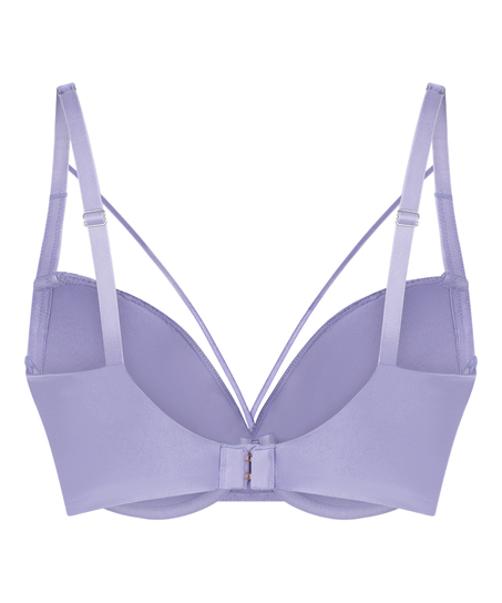 Adele Padded Underwired  Push-Up Bra, Purple