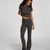 Flared Lounge Pants, Gray