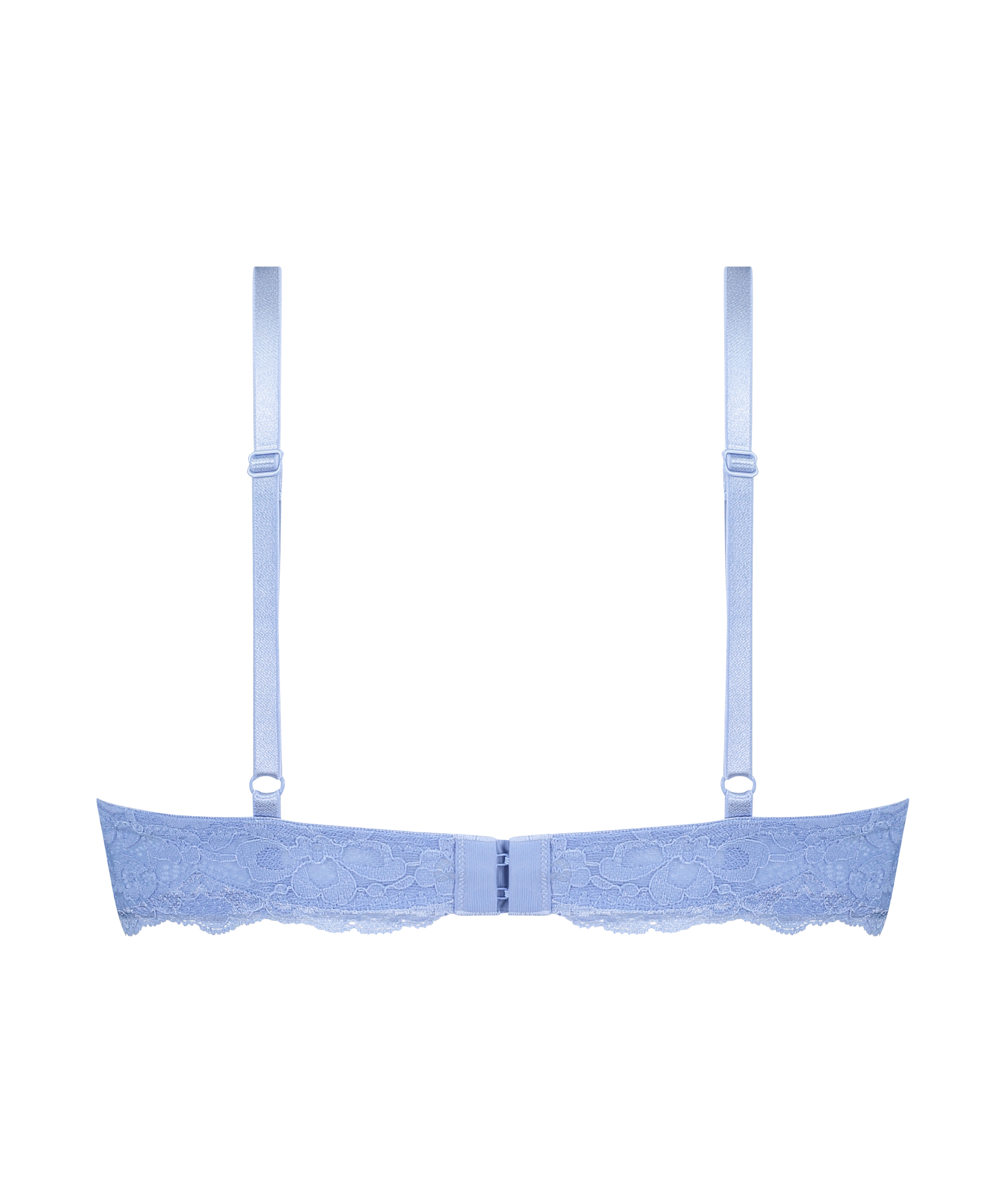 Marine Padded Underwired Bra, Blue, main