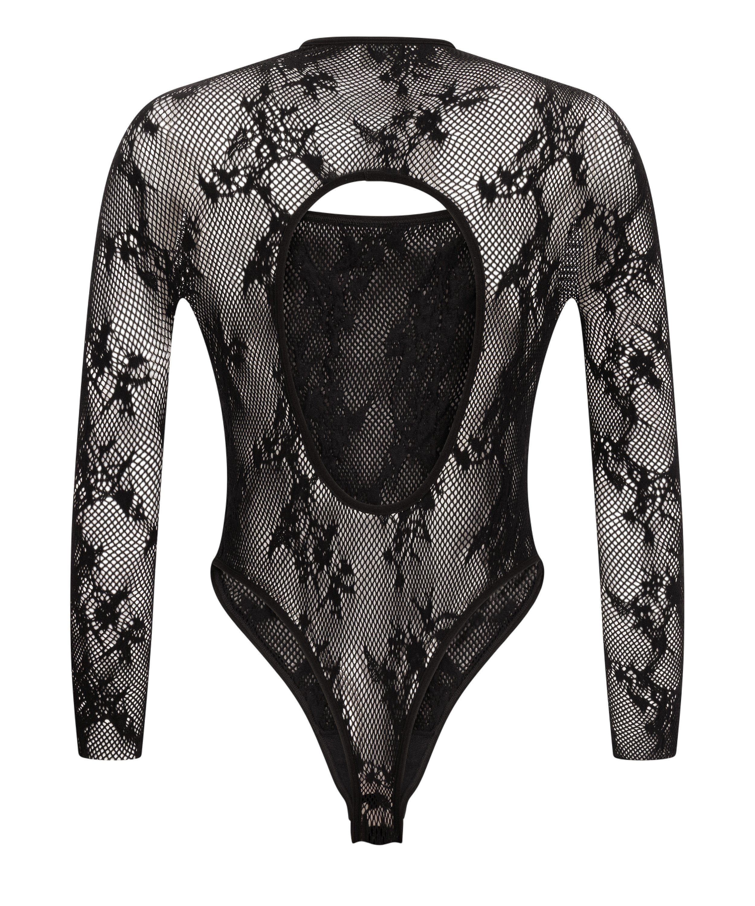 Lace Body, Black, main