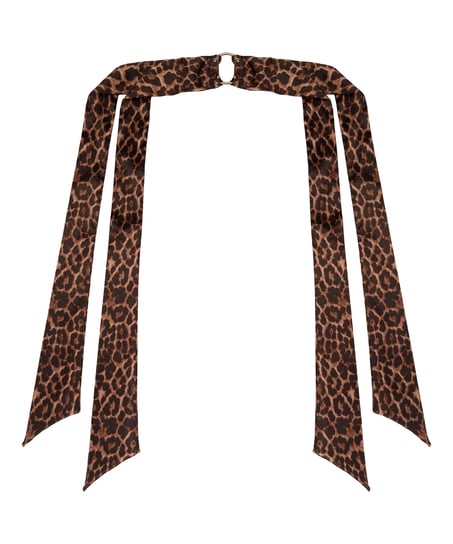 Satin Wrist Ties, Brown