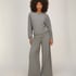 PANT WL PREMIUM RIB JERSEY, Gray
