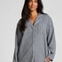 Essentials Flannel Pyjama Top, Blue