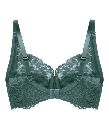 Daisy Non-Padded Underwired Bra, Blue