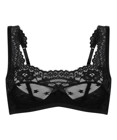 Valora Non-Padded Underwired Bra, Black