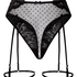 Posie Suspender String, Black