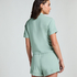 Essential Jersey Short-Sleeved Jacket, Green