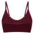 Dide Triangle Bralette, Red