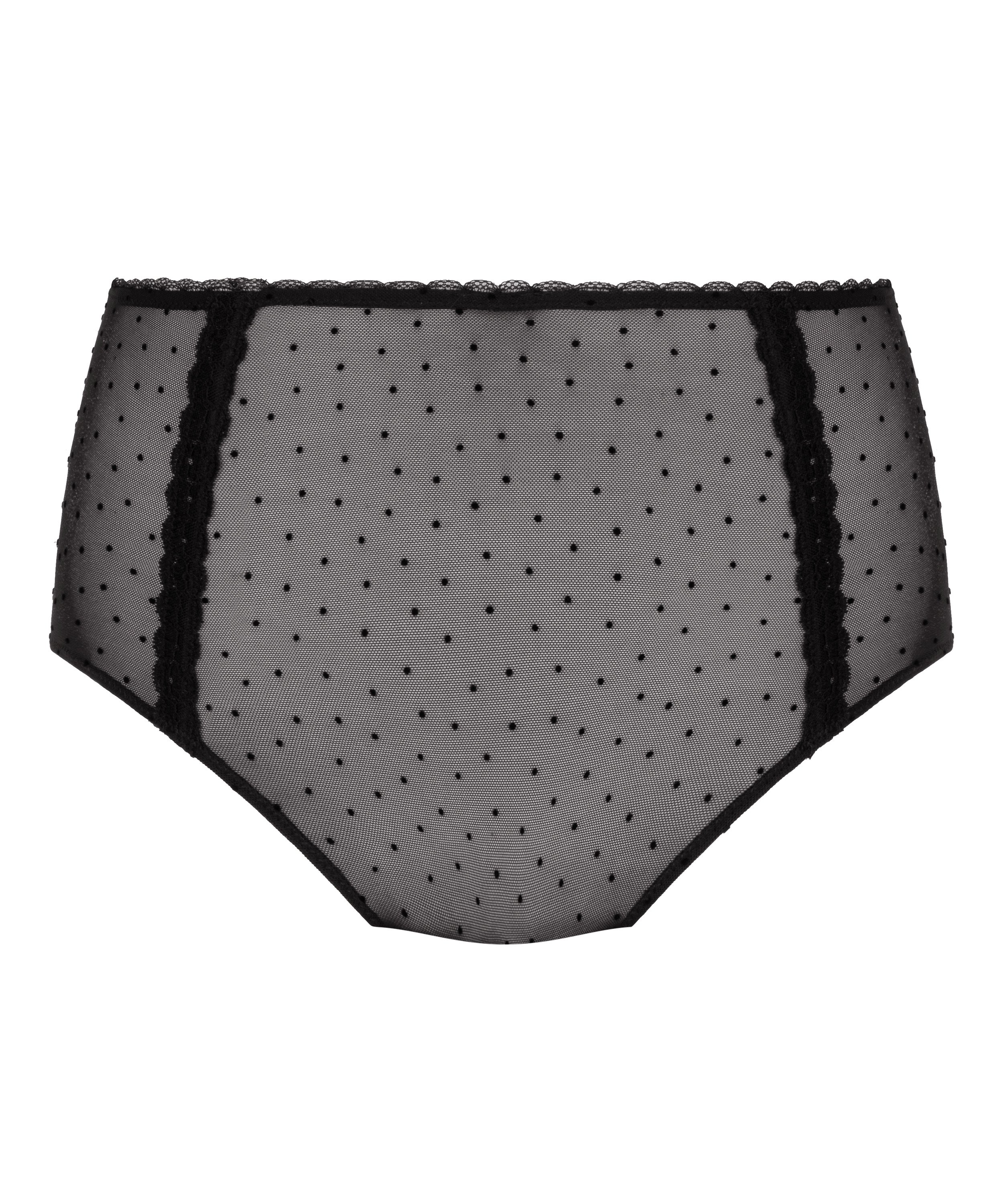 Adeline High Waist Brazilian, Black, main