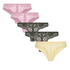 5-pack Invisible Thong, Pink