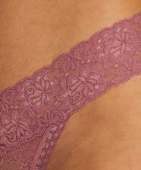 Extra Low V-Thong, Purple