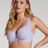 Daisy Non-Padded Underwired Bra, Purple