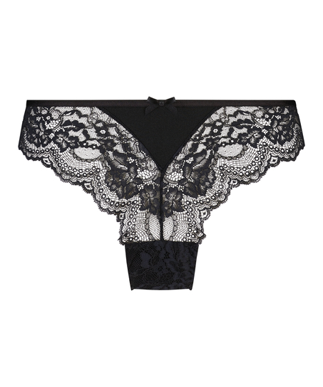 Dora High Leg Brazilian, Black