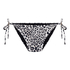 Cheeky Bikini Bottom Leopard, Black