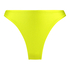Luxe High-Leg Bikini Bottoms, Green
