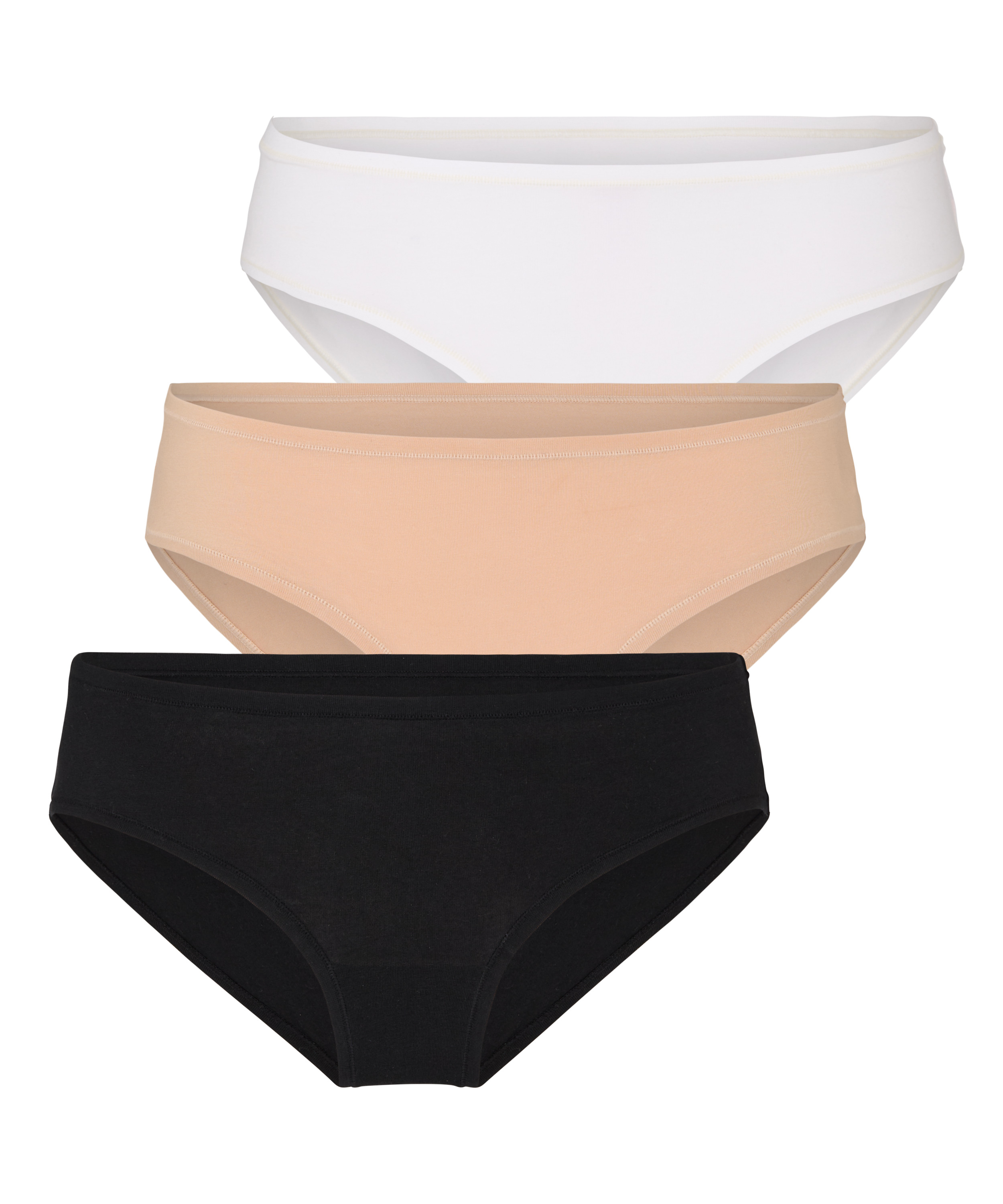 Multipack Cotton Short, Beige, main