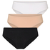 Multipack Cotton Short, Beige