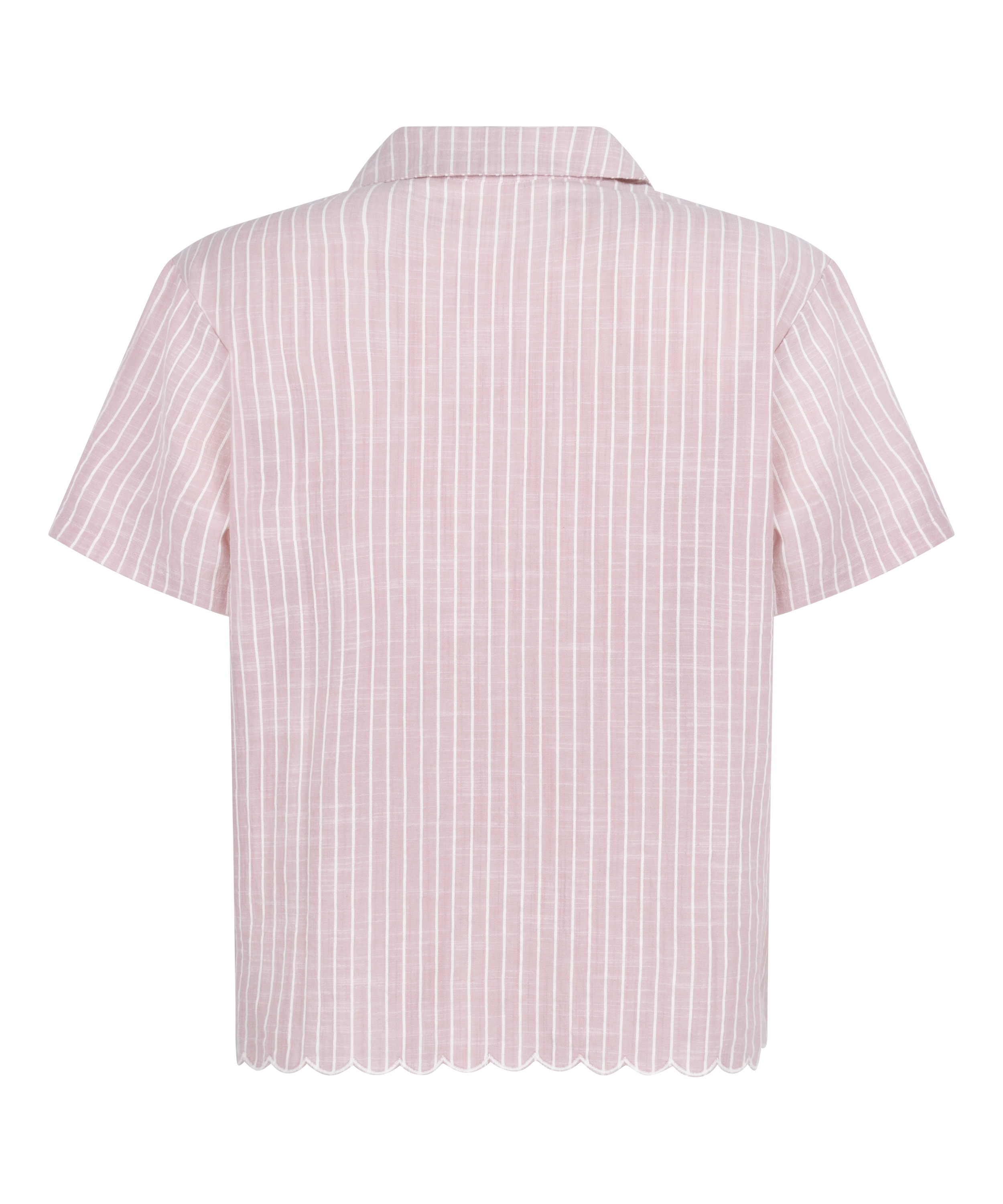 Striped Pyjama Jacket, Pink, main