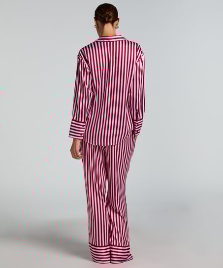 Satin Trousers, Pink