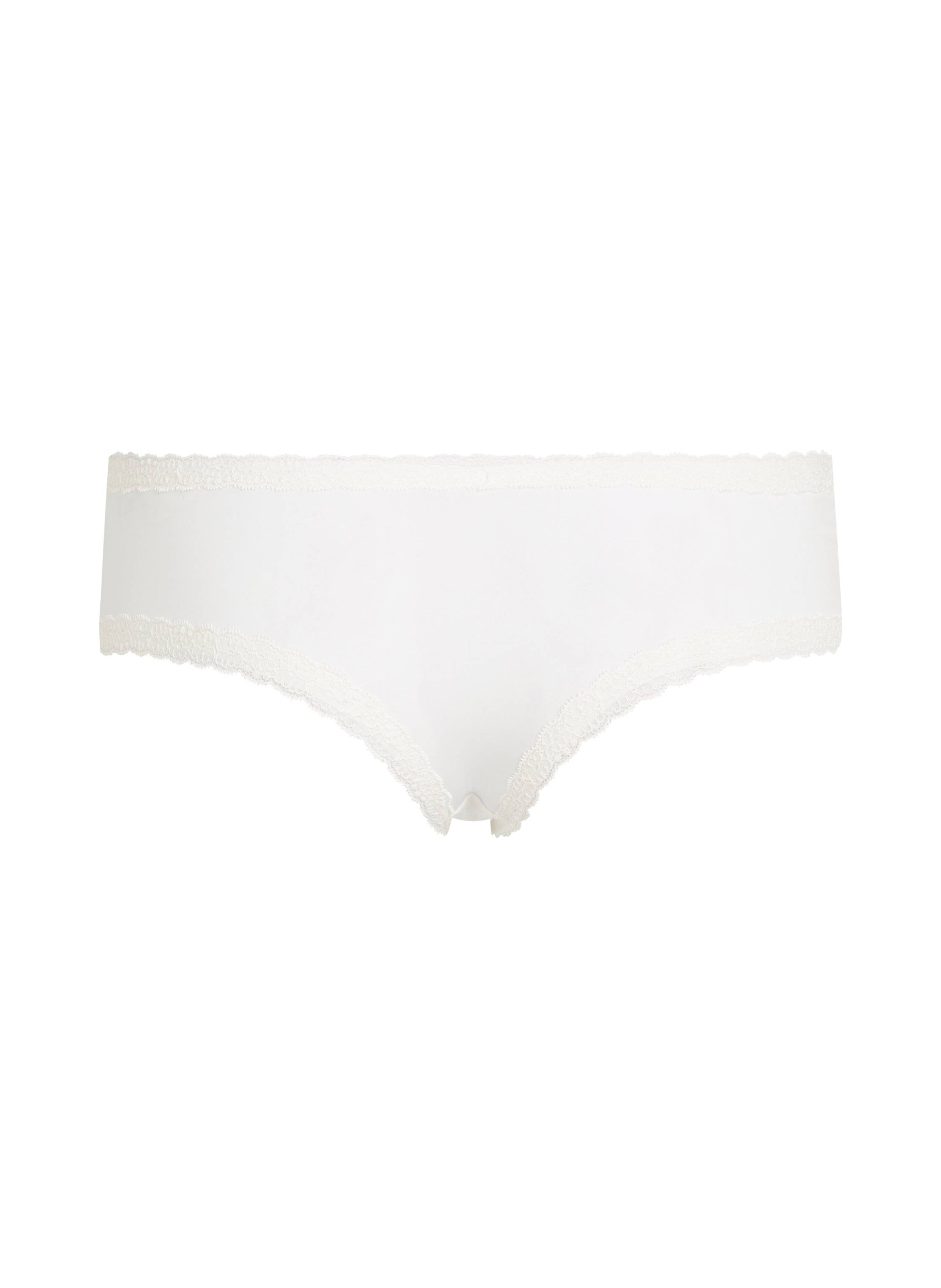 London V-shaped Brazilian, White, main