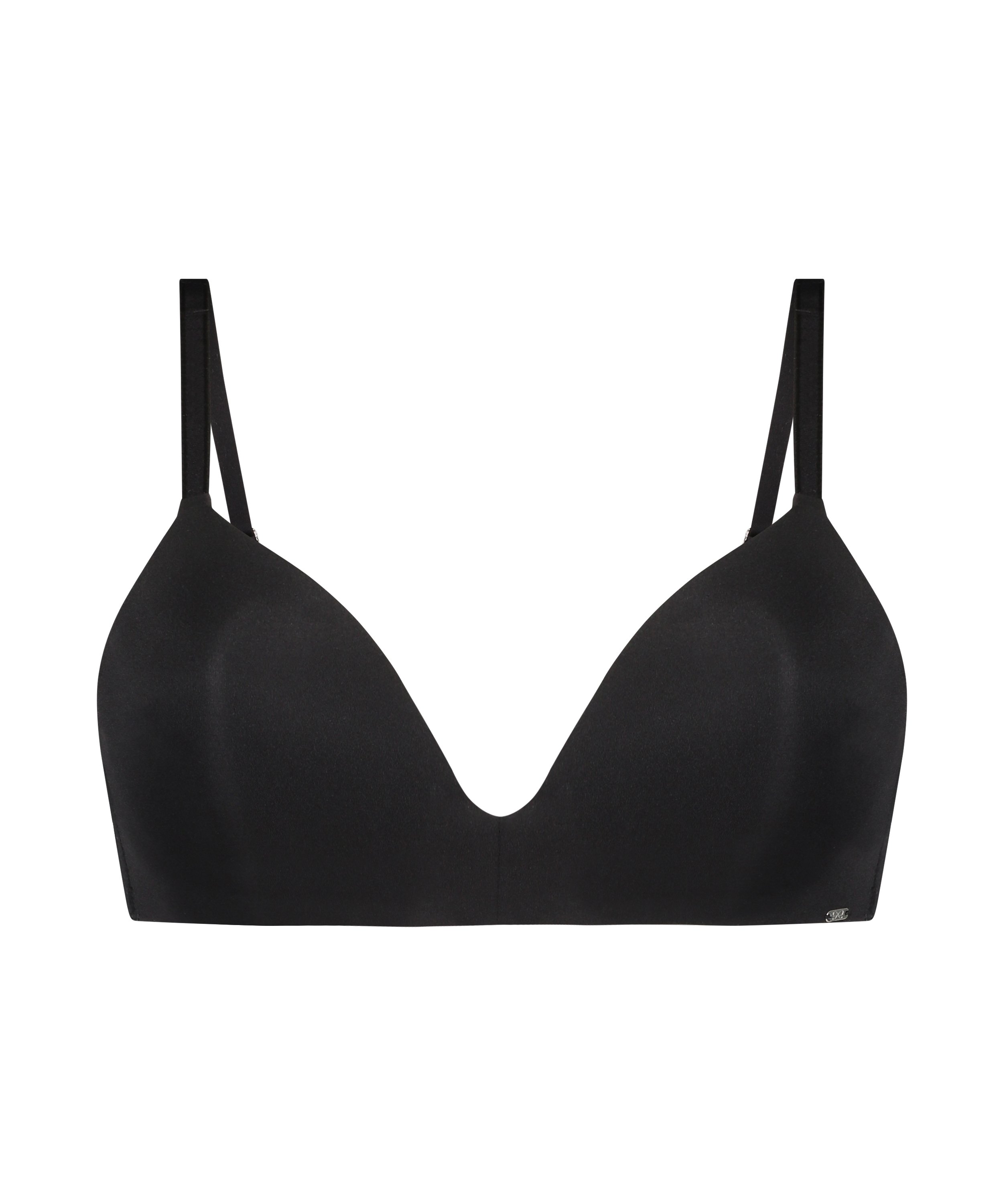 Mona padded non-underwired bra, Black, main