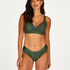 Cleo padded non-underwired bra, Green