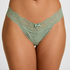 Madison Extra Low Thong, Green