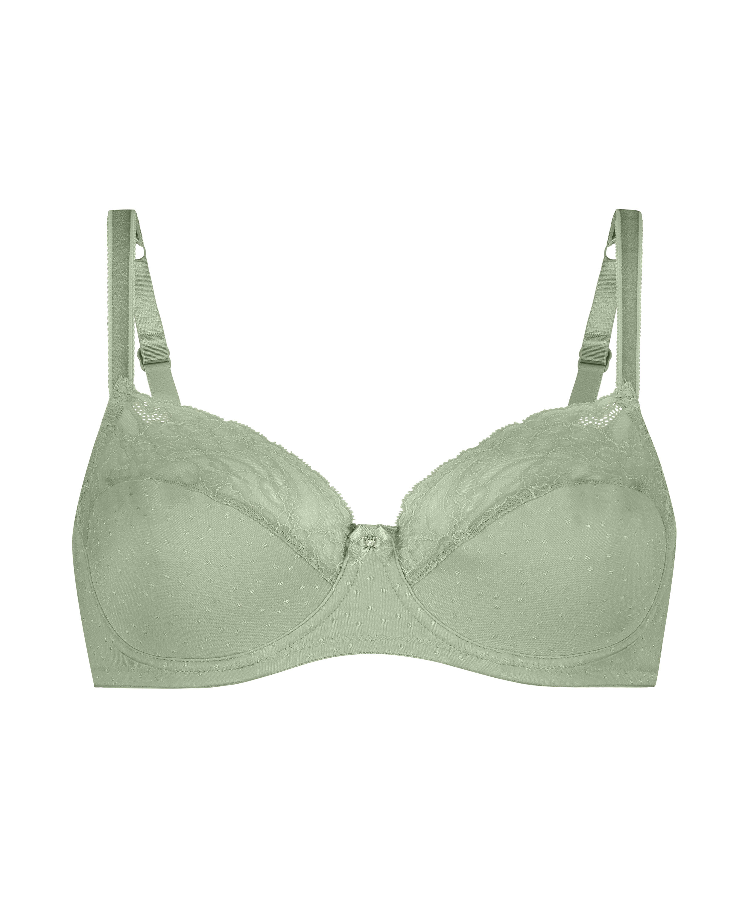 Sophie Non-Padded Underwired Bra, Green