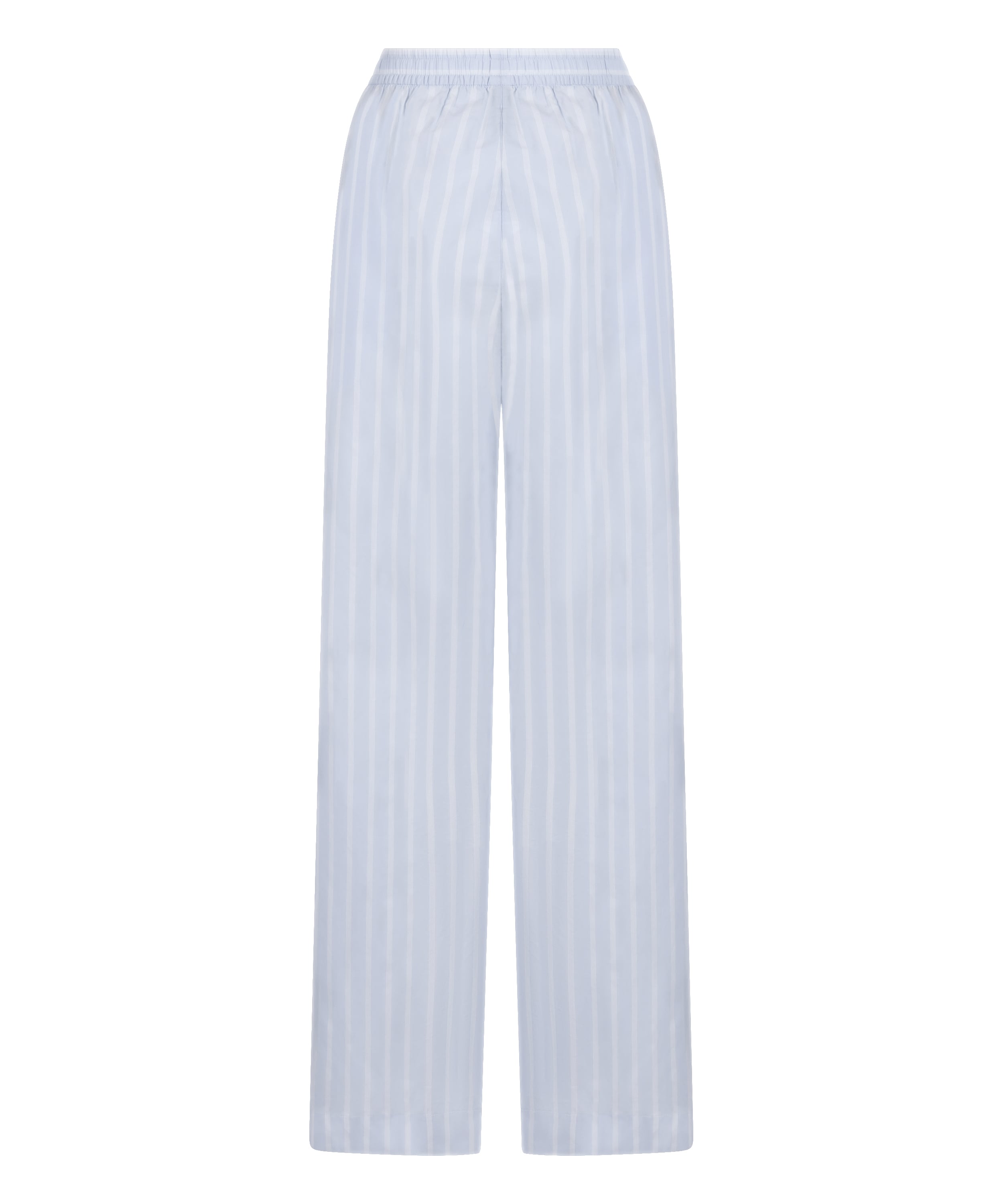 Pant Woven Cotton Stripe, Blue, main