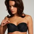 Transparent bra straps, White