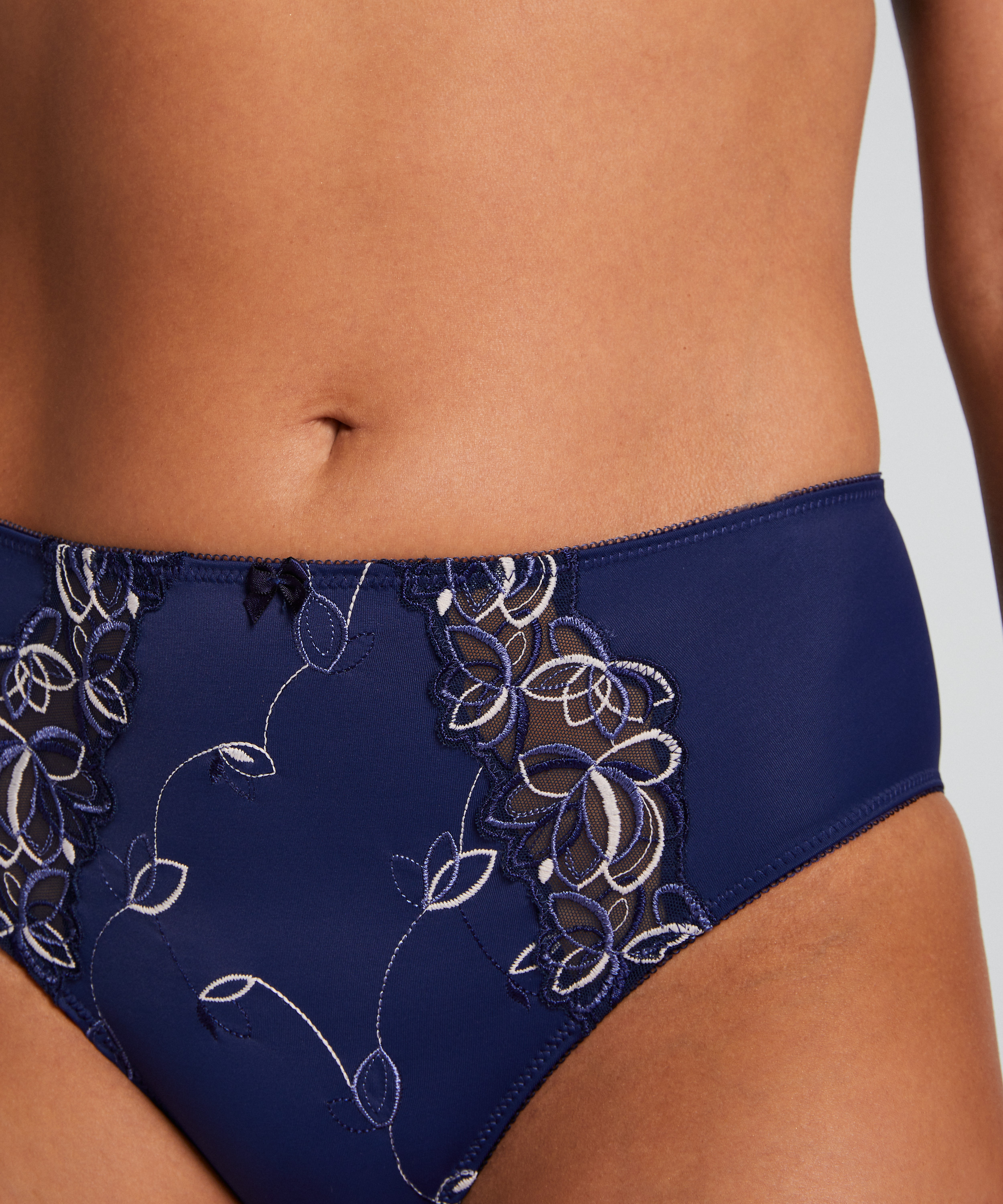 Diva High Knickers, Blue, main