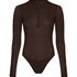 super soft Body with Cashmere, Brown