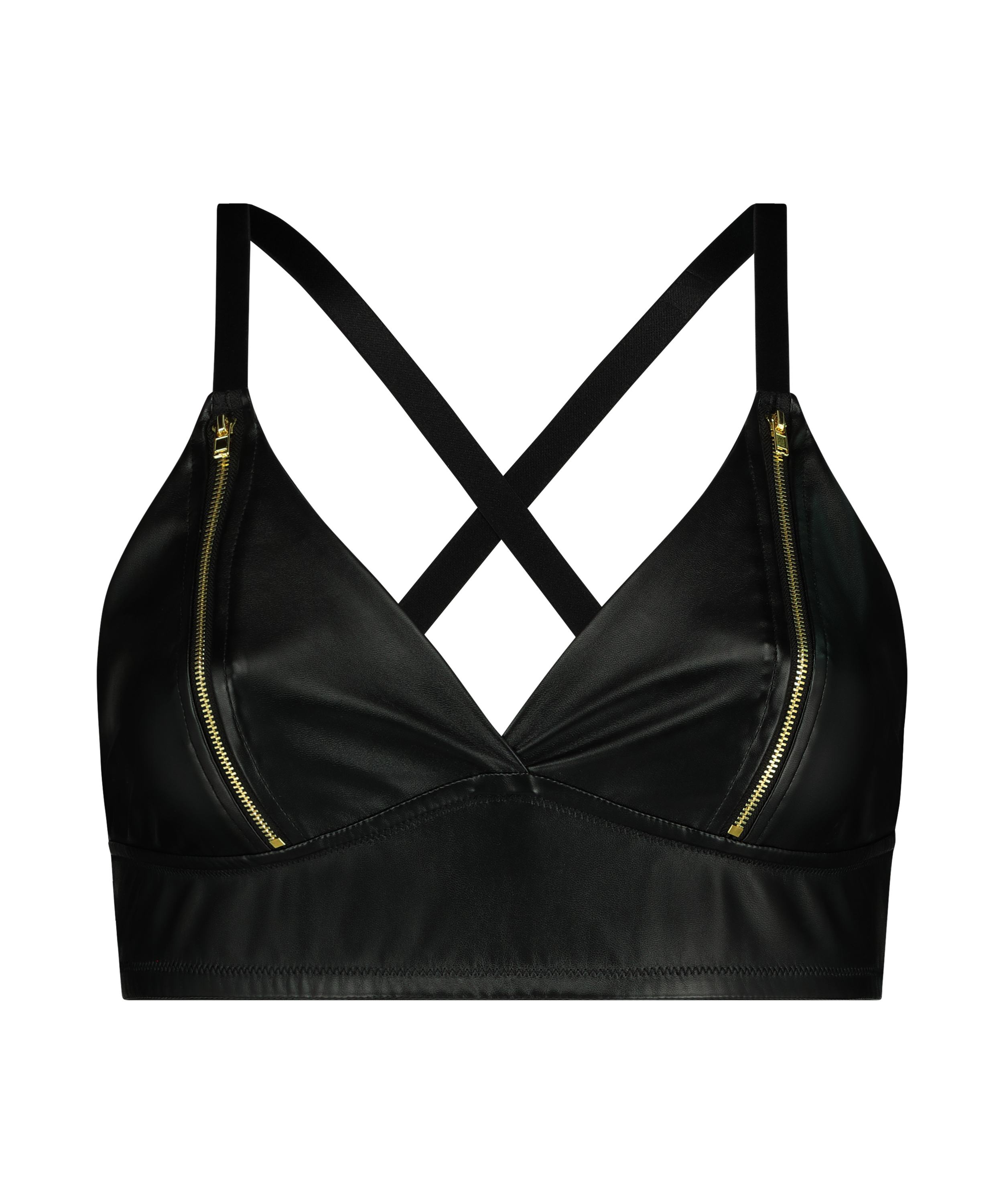 Matrix Curvy Bralette, Black, main