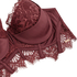 Zoe Padded Longline Underwired Bra, Red