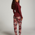 Jersey Pyjama Pants, Brown