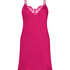 Satin Slip Dress, Pink