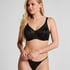 Nina Non-Padded Underwired Minimizer Bra, Black