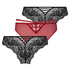 3-pack Brazilians, Red
