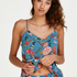 Woven Floral Cami Top, Green