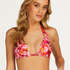 Miami Triangle Bikini Top, Pink