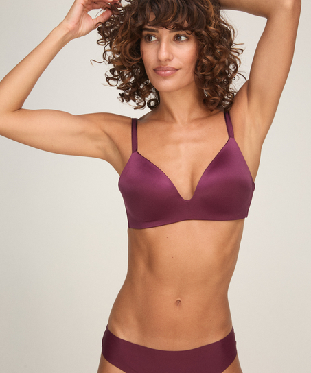 Invisible Lace Back Brazilian, Purple