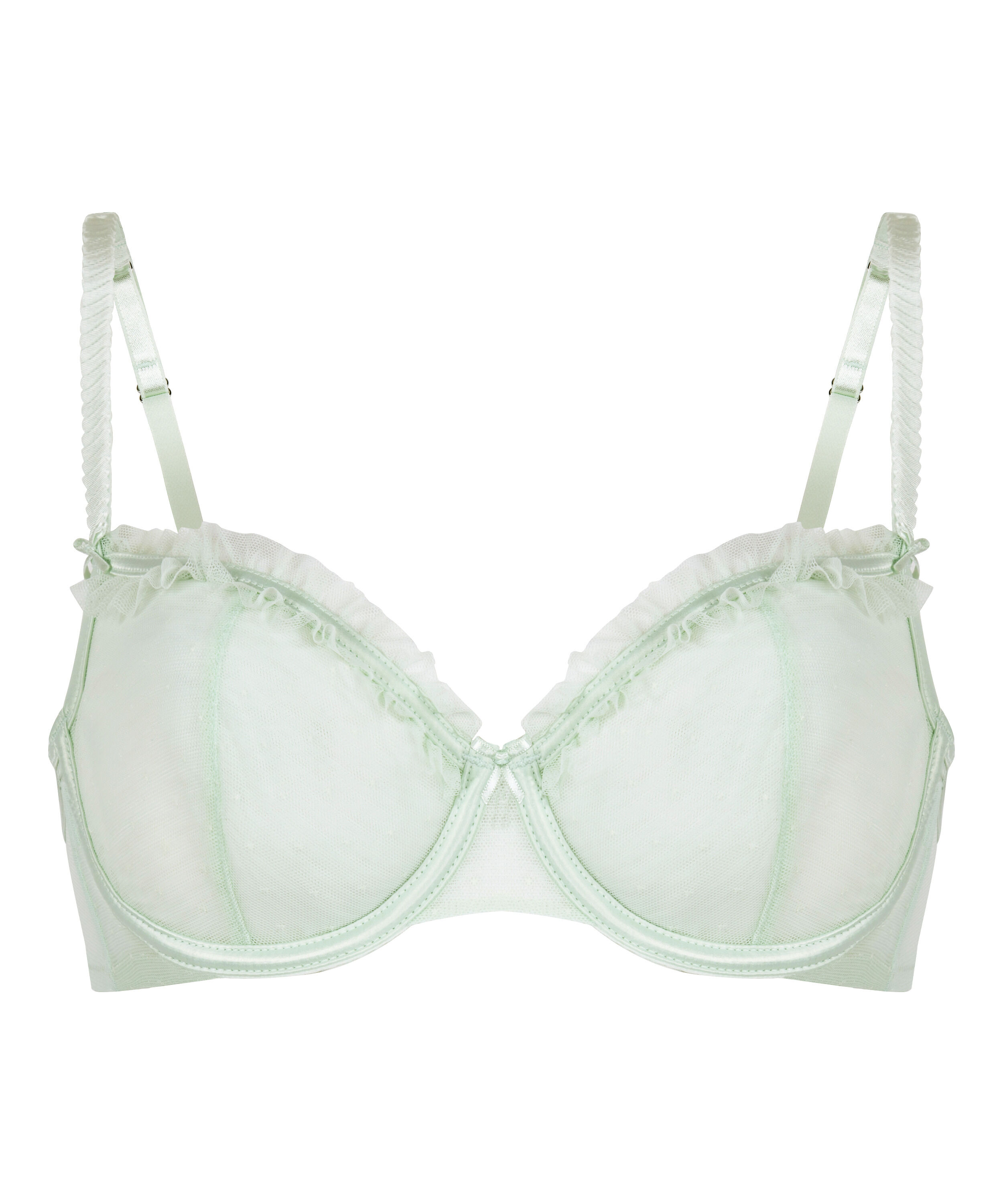 Claudia Non-Padded Underwired Bra, Green