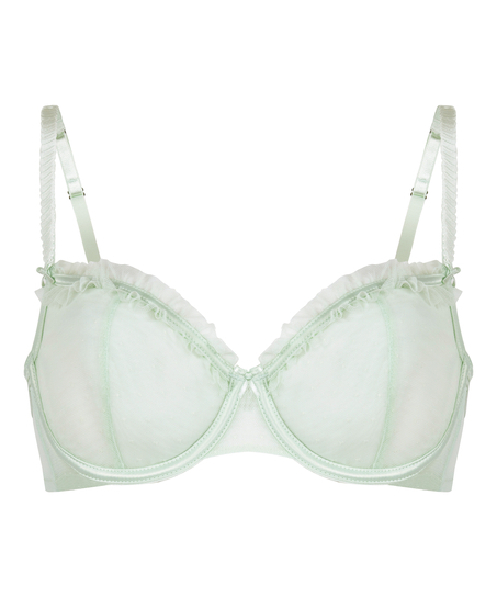 Claudia Non-Padded Underwired Bra, Green